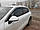 Дефлектори вікон із хром молдингом (вітровики) Volkswagen Touareg 2010-2017 (Hic), фото 7
