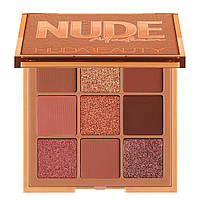 Huda Beauty Obsessions Medium Nude Eyeshadow Palette Палетка тіней (9 кольорів) уцінка!