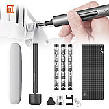 Акумуляторна викрутка Xiaomi з набором біт 69 в 1, фото 5