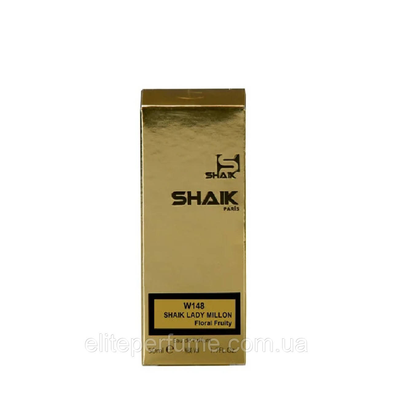 W 148 парфуми для жінок ТМ Shaik аналог аромату Paco Rabanne Lady Million 50 ml