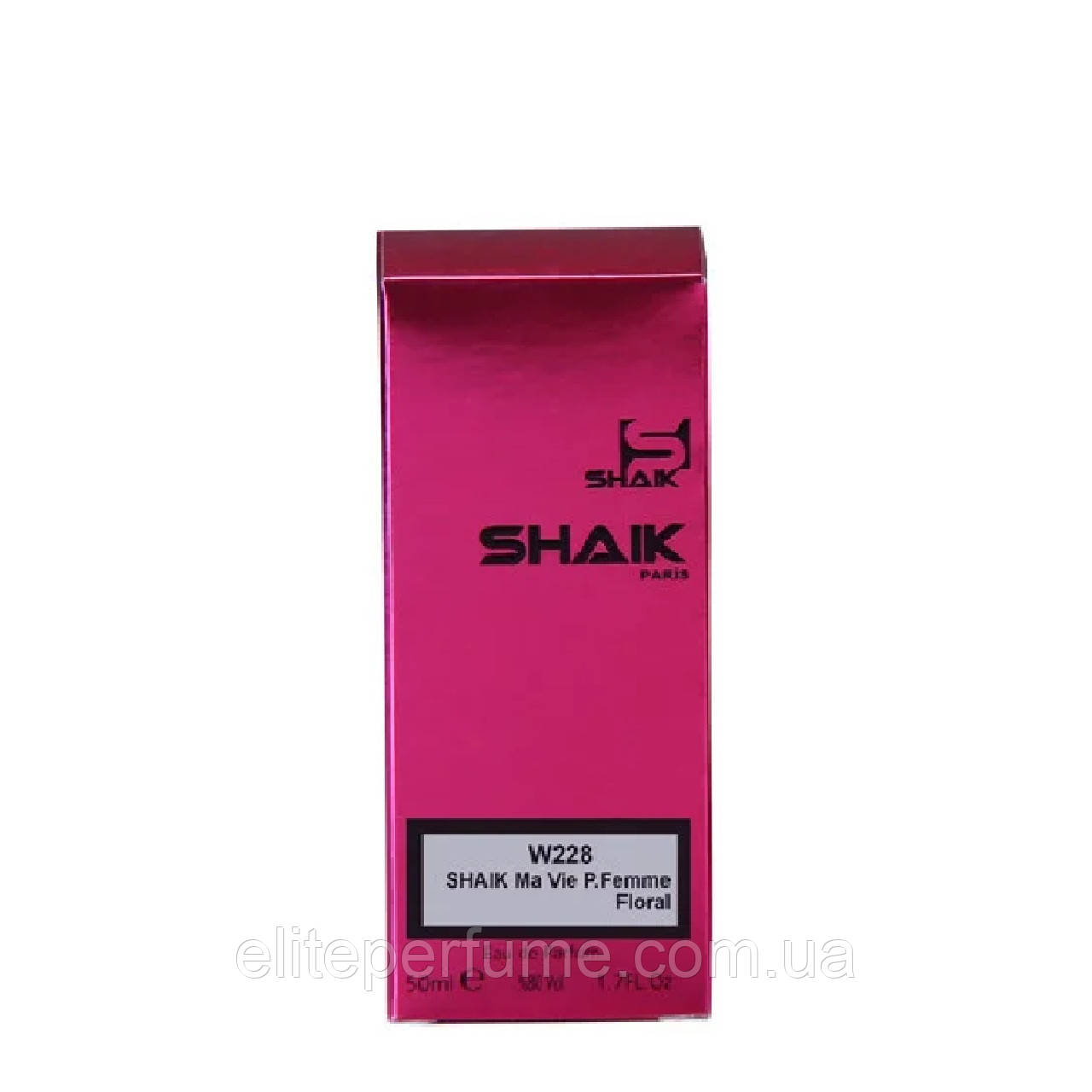 W 228 парфумів для жінок ТМ Shaik аналог аромату Hugo Boss Boss Ma Vie Pour Femme 50 ml