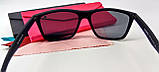 Сонцезахисні окуляри Lacoste 201 classic класичні чорний матовий колір оправи, лінзи суцільний чорний, фото 5