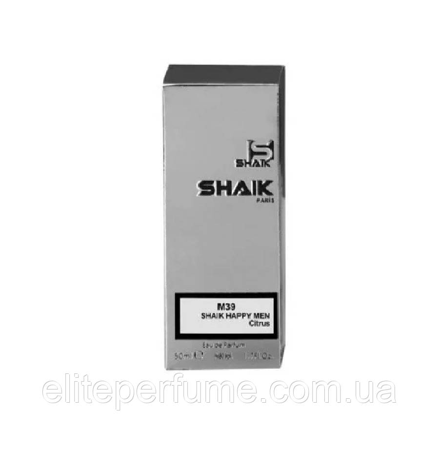 M 39 Парфуми Чоловічі ТМ Shaik аналог аромату Clinique Happy For Men 50 ml