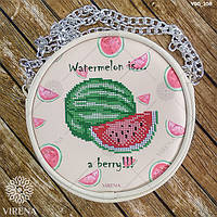 Сумка-заготовка під вишивку (шкірозамінник) Молочний