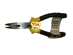 Щипці-тонкогубци VOREL прямі, l = 180 мм 40045