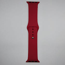 Ремінець Apple Watch 38mm M/L silicone Cherry