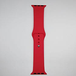 Ремінець Apple Watch 38mm M/L silicone Red