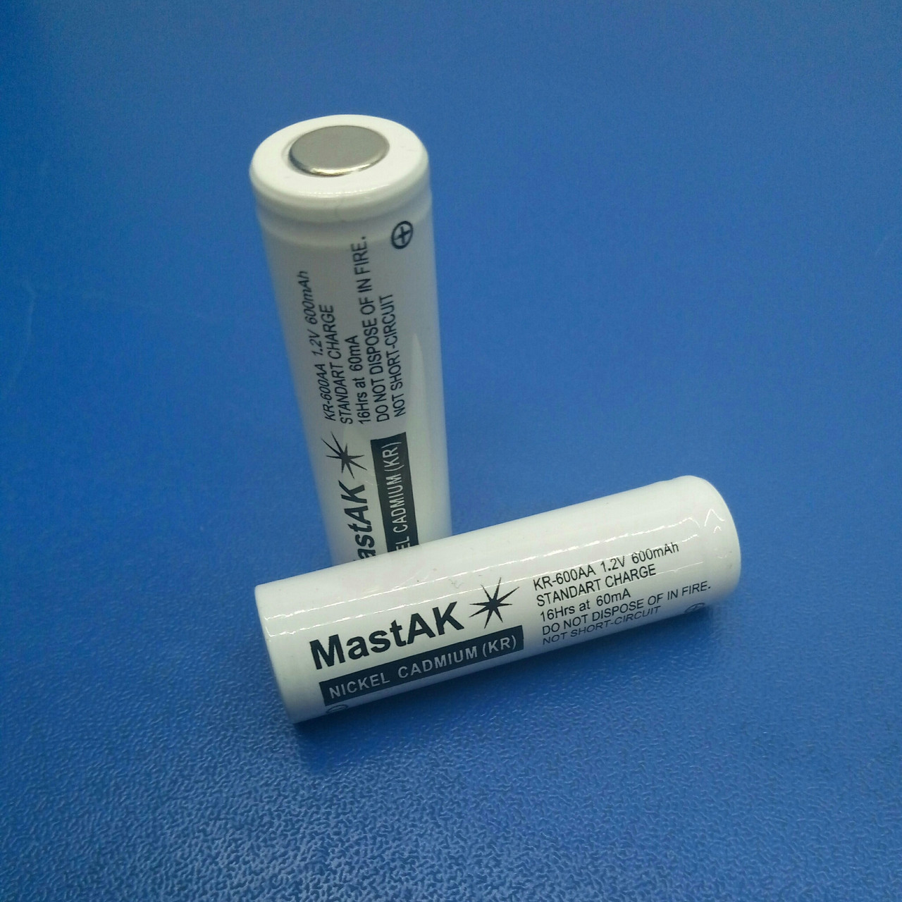 Акумулятор технічний MastAK KR-600 AA ( 1,2 V 0,6 Ah Cd ), фото 1