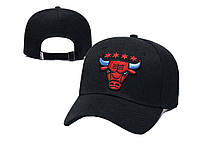 Кепка бейсболка Chicago Bulls (Чикаго Буллз) черная