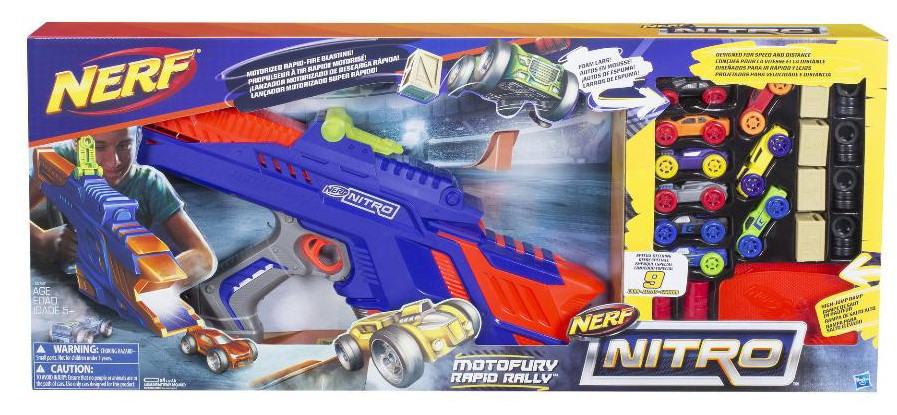 Nerf Nitro MotoFury Rapid Rally C0787 Бластер трек з машинками  (Нерф нитро ИГРОВОЙ НАБОР С БЛАСТЕРОМ NERF )