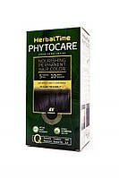 4V Баклажан Стойкая питательная краска для волос Herbal Time PHYTOCARE