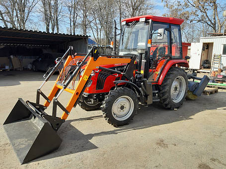 Навантажувач фронтальний швидкознімний НТ-800 на Lovo504 Foton 504, фото 2