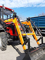 Навантажувач фронтальний швидкознімний НТ-800 на Lovo504 Foton 504, фото 4