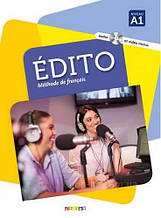 Édito A1 Livre avec CD audio et DVD / Підручник