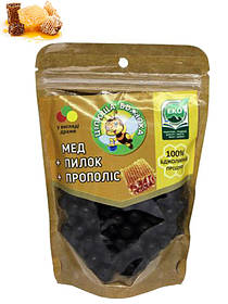 Натуральні медові цукерки драже Цілюща бджілка з прополісом