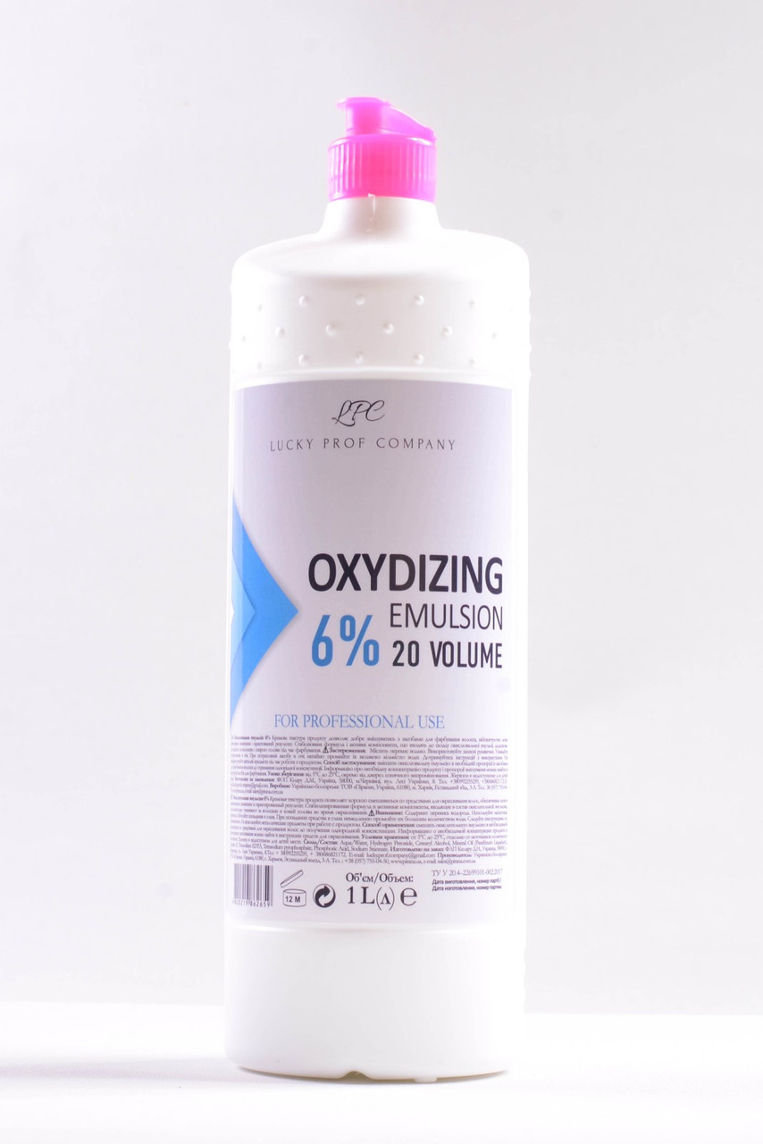 Окислительная эмульсия LPC, 1л, окислитель, oxidizing emulsion lucky prof company, окислитель 6% - фото 2 - id-p1096001697