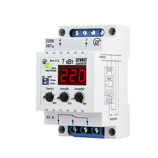 Однофазне реле напруги РН-113 Volt Control (32А)