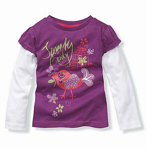 Реглан лонгслив для девочки из Германии