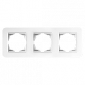Потрійна рамка Gunsan RADIUS біла 01 37 12 00 000 143