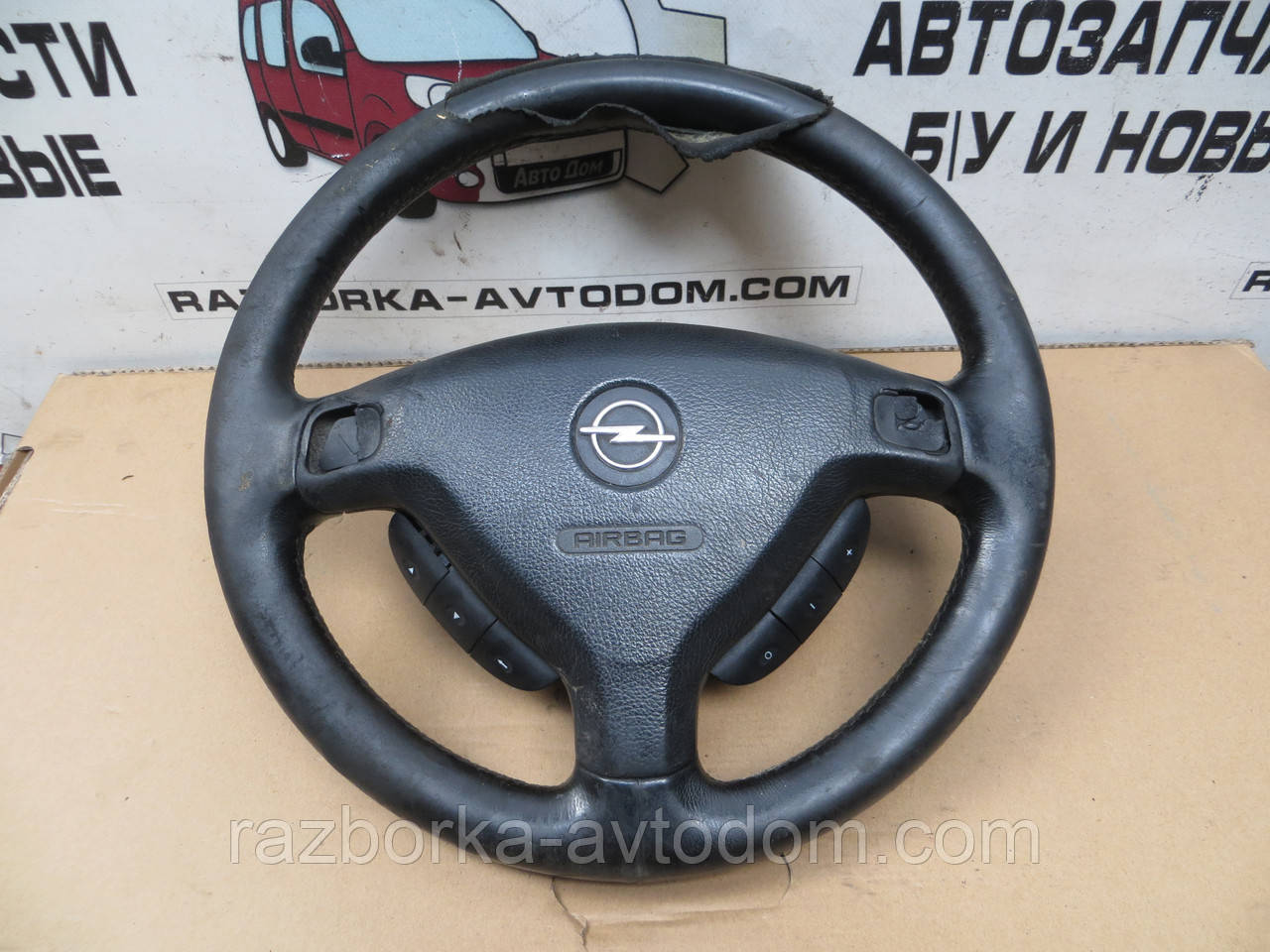 Подушка безпеки AIRBAG водійська з кермом Opel Zafira A (1999-2001) OE:90538275