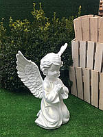 Садова фігура ангел молящийся (висота 33 см )