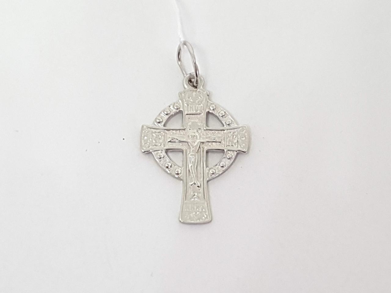 Срібний хрест Розп'яття Христа. 31052Р