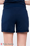 Шорти для вагітних MAJORKA SH-23.031 сині, фото 5