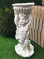 Садова фігура ангел з чашею (висота 51см )