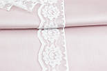 Мереживо білого кольору ширина 4,2 см. No102-95, фото 3