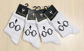 Шкарпетки з принтом Окуляри Гаррі Поттера