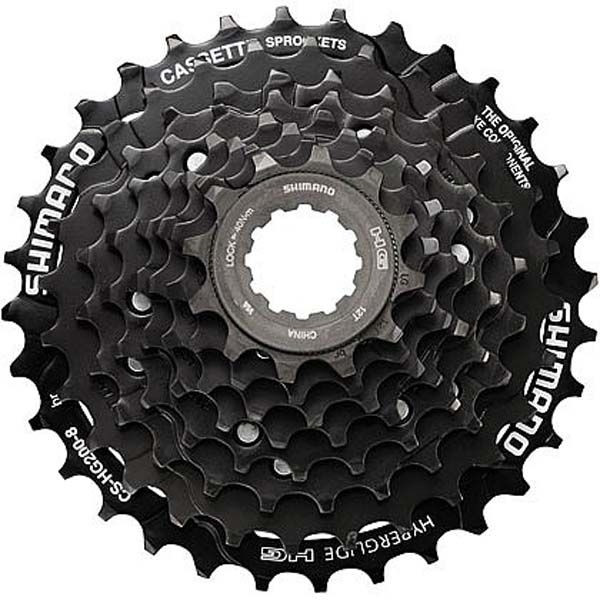 Касета Shimano CS-HG200 8 зірок 12-32T чорна без паковання