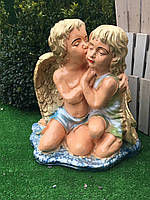 Садова фігура пара ангелів  (висота 42 см )