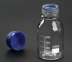 Банка для реактивів із гвинтовою кришкою 500 мл (світле скло)