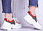 Жіночі Білі кросівки з паєтками, фото 3