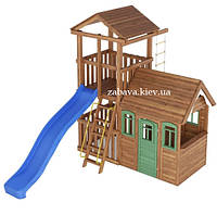 Игровая площадка для детей + Домик из дерева