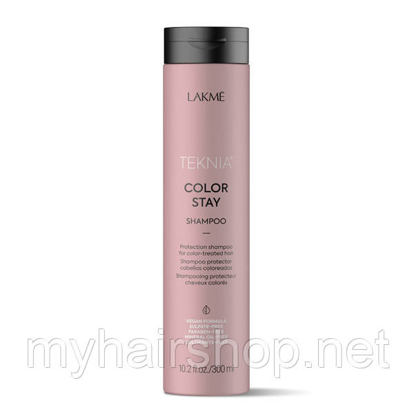 Шампунь для окрашенных волос без сульфатов LAKME Teknia Color Stay Sulfate-free Shampoo 300 мл - фото 1 - id-p635221714