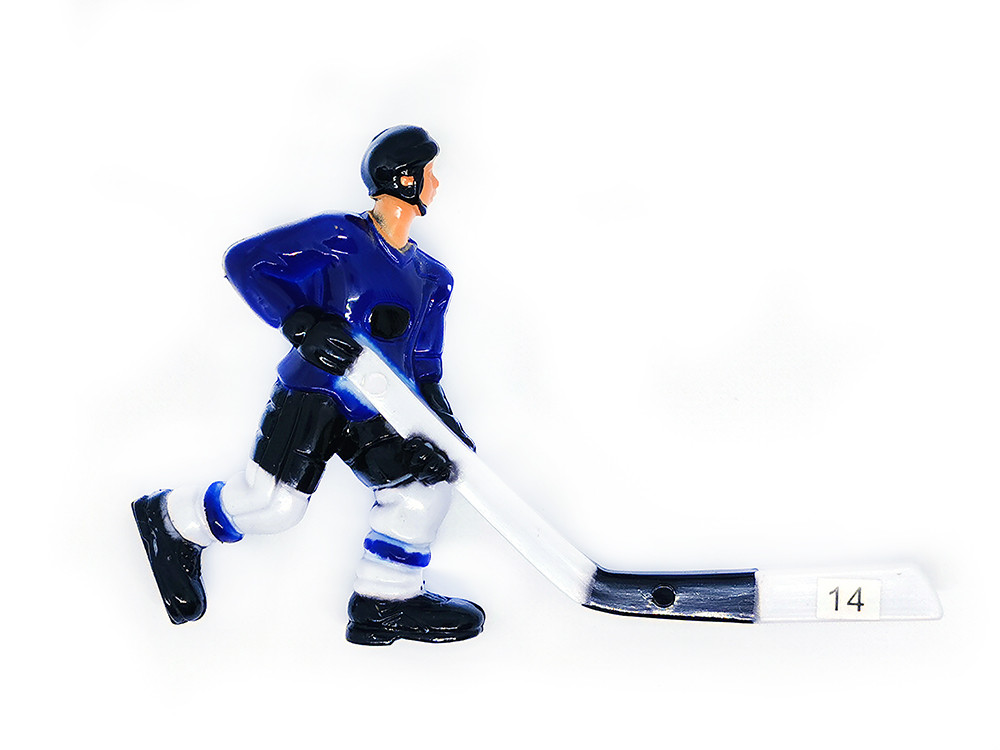 Хокеїст для настільного хокею 14 синій