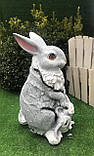 Садова фігура зайчиха (висота 38 см), фото 3