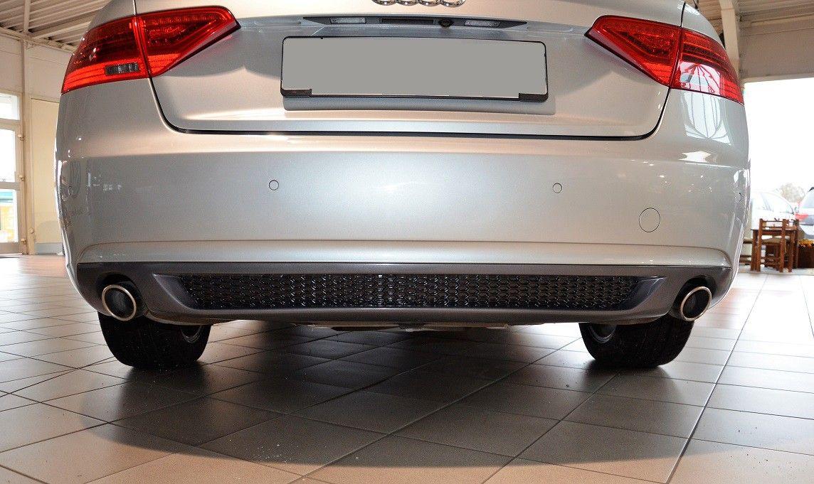 Дифузор Audi A5 8T Coupe (12-16) спідниця на задній бампер-стиль S-line (на дві сторони)