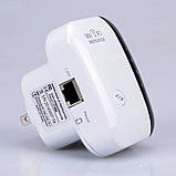 Wi-Fi Repeater підсилювач ретранслятор 300 Мбіт/с White, фото 4