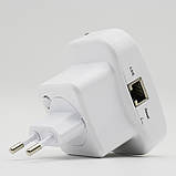 Wi-Fi Repeater підсилювач ретранслятор 300 Мбіт/с White, фото 5