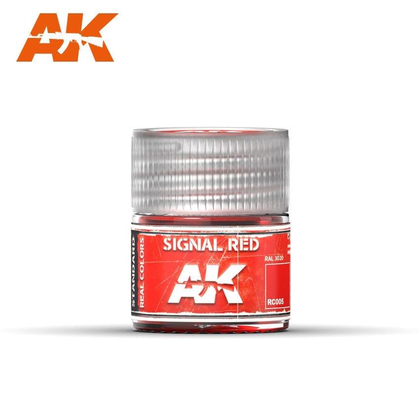 Лак прозорий червоний сигнальний 10 мл. AK-INTERACTIVE RC005