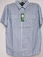 Чоловіча літня сорочка (р-р 48-56) з коротким рукавом оптом недорого зі складу в Одесі