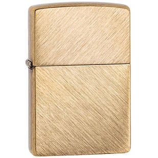 Запальничка Zippo 29830 Herringbone Sweep Brass жовта 29830