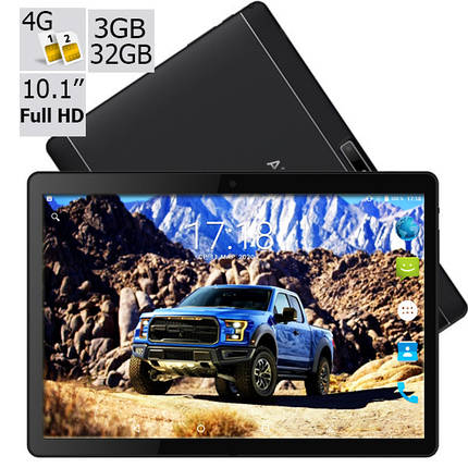 Планшет - телефон Adronix MT104 Matte Black 3GB/32GB LTE IPS 10/1'' Full HD(LITE), фото 1
