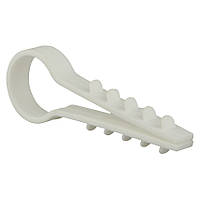 Кріплення для кабелю "Ялинка" круглий 16 мм (USMO-16) (50 шт.) білий