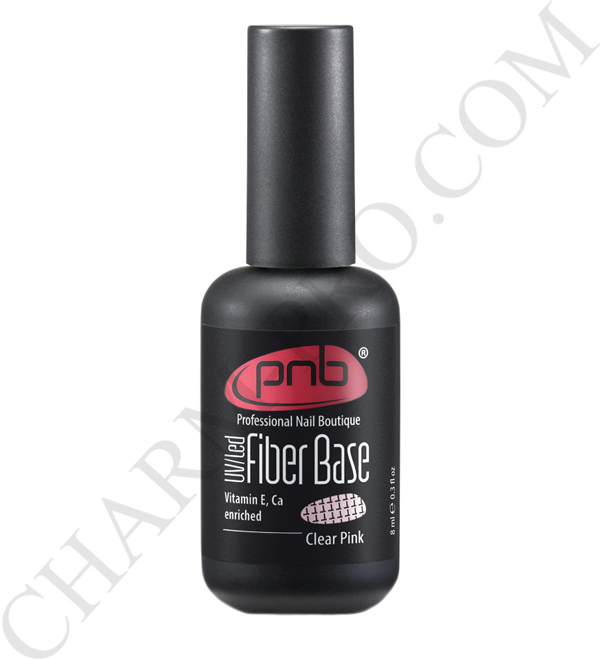 Файбер База PNB прозоро-рожева UV/LED Base Clear Pink 8ml
