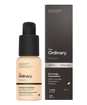 Тональна основа The Ordinary Coverage Foundation 1.2 N Light 30 мл