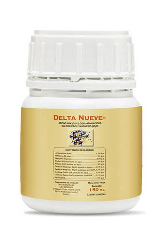 Cтимулятор цвітіння Delta 9 Nueve 150 мл CannaBioGen, фото 1