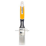 Пензель COLOR EXPERT ЛАК флейцевий 30 мм*14 мм, 3К ручка Gold, фото 3